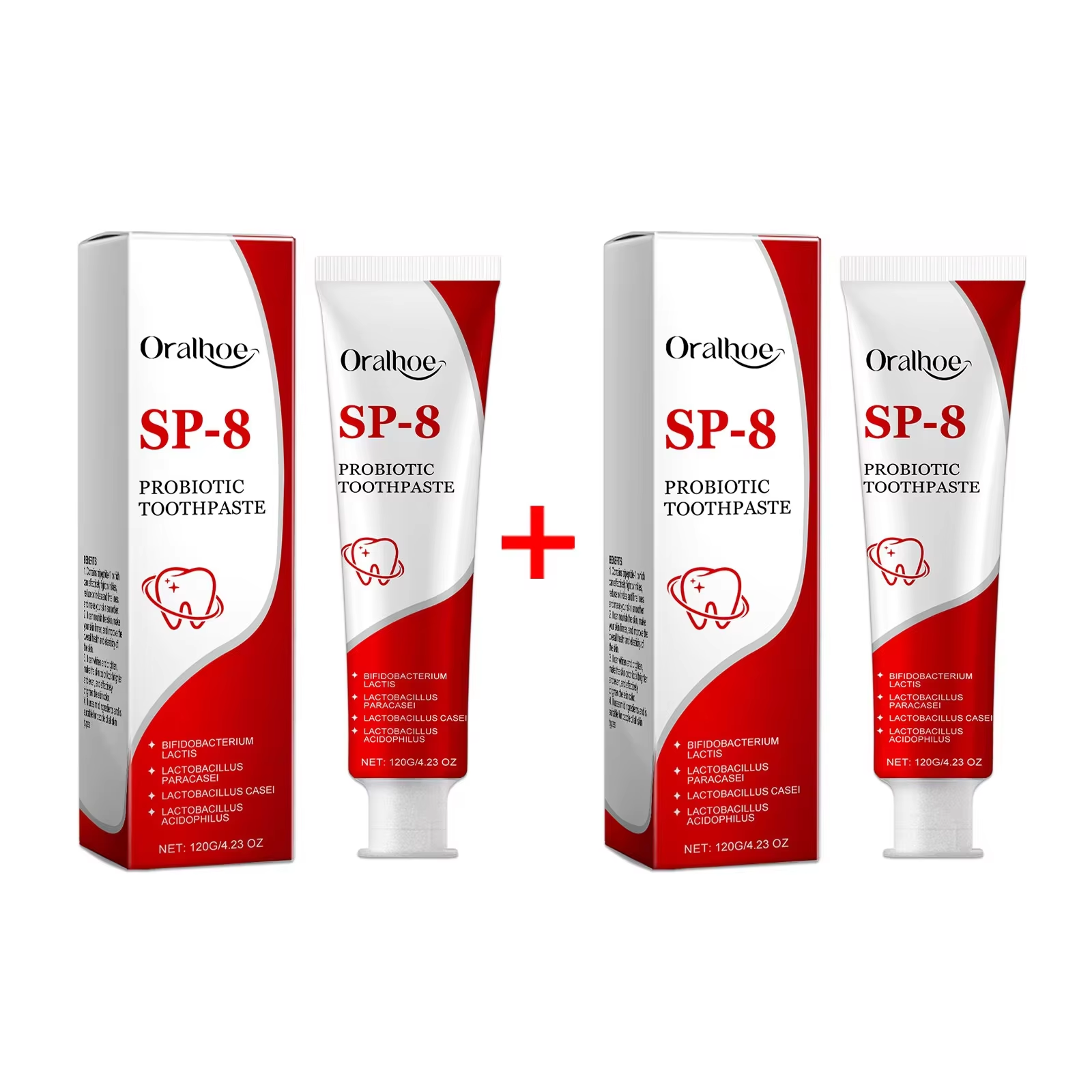 Teeth Whitening At Home - Sp-8 Probiotic Toothpaste Brightening Mint Fresh