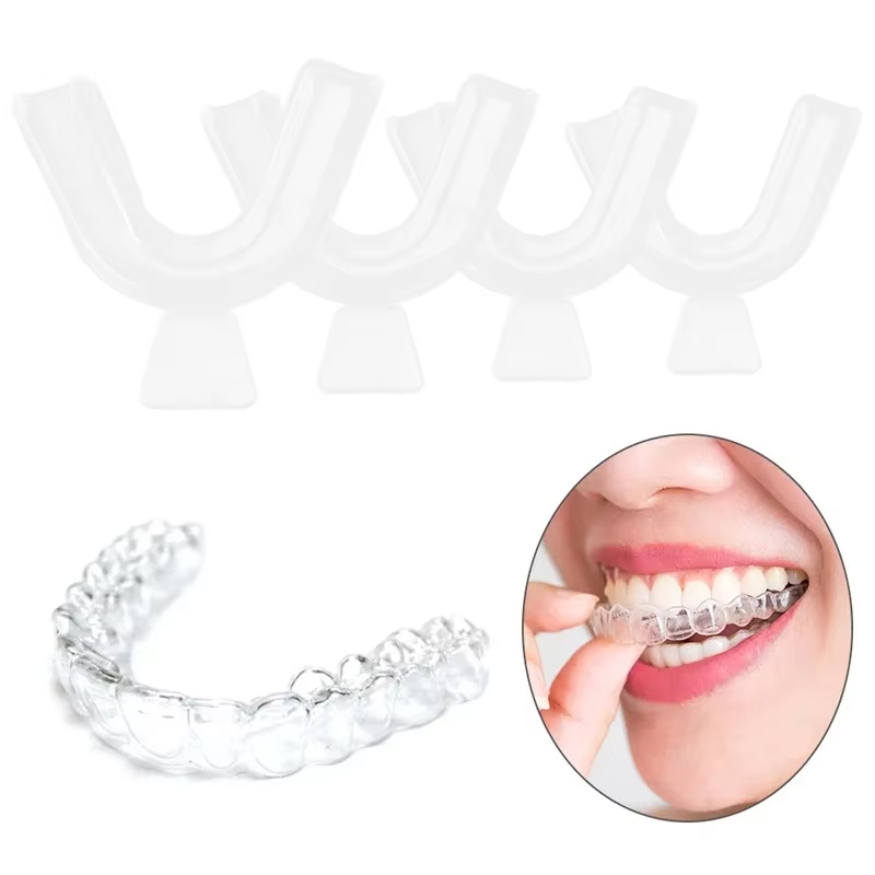 Teeth Whitening Diy - 1/8pc Mouth Guard EVA Teeth Protector