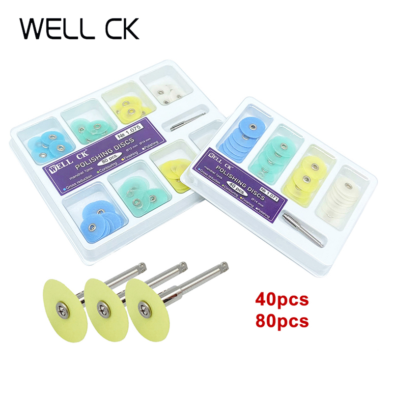 WELL CK 40/80Pcs Dental Polish - Teeth Whitening Uk review and price