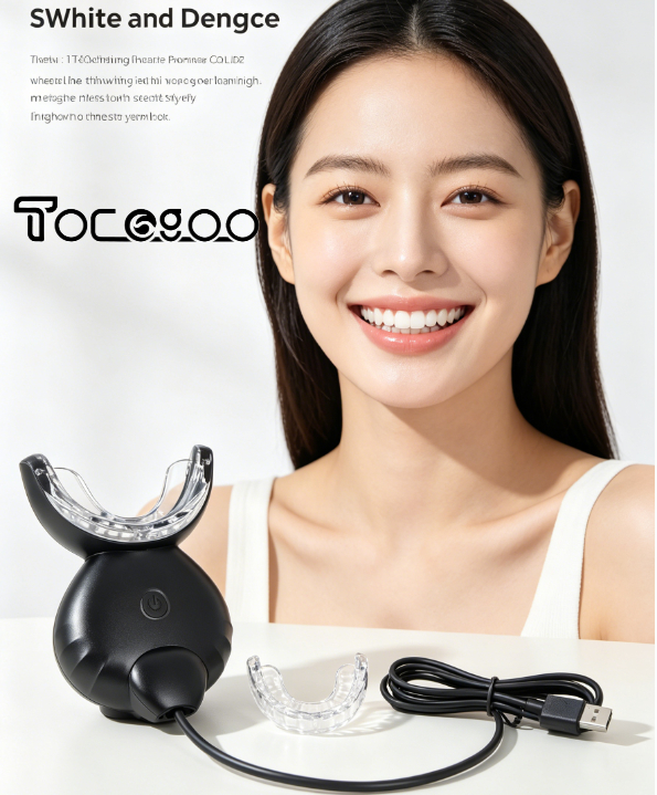 Blue LED Light Teeth Whitening - Teeth Whitening Home Kit review and price