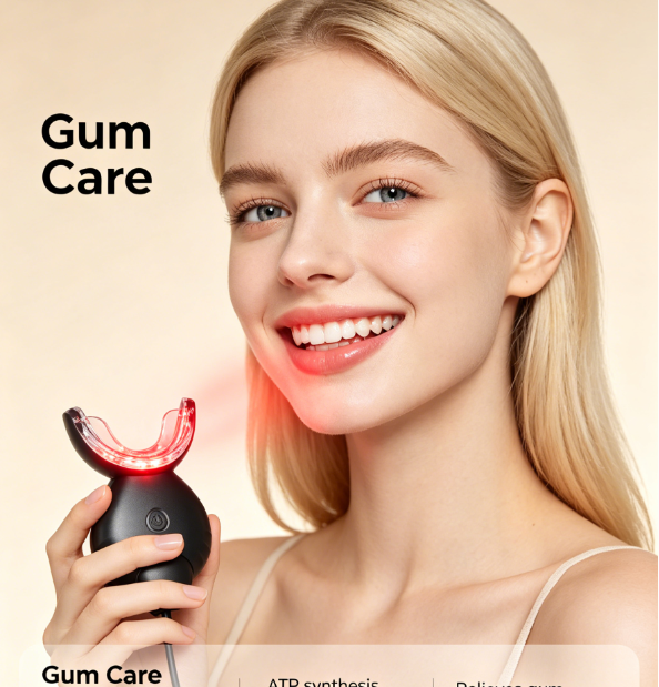 Blue LED Light Teeth Whitening - Teeth Whitening Home Kit review and price