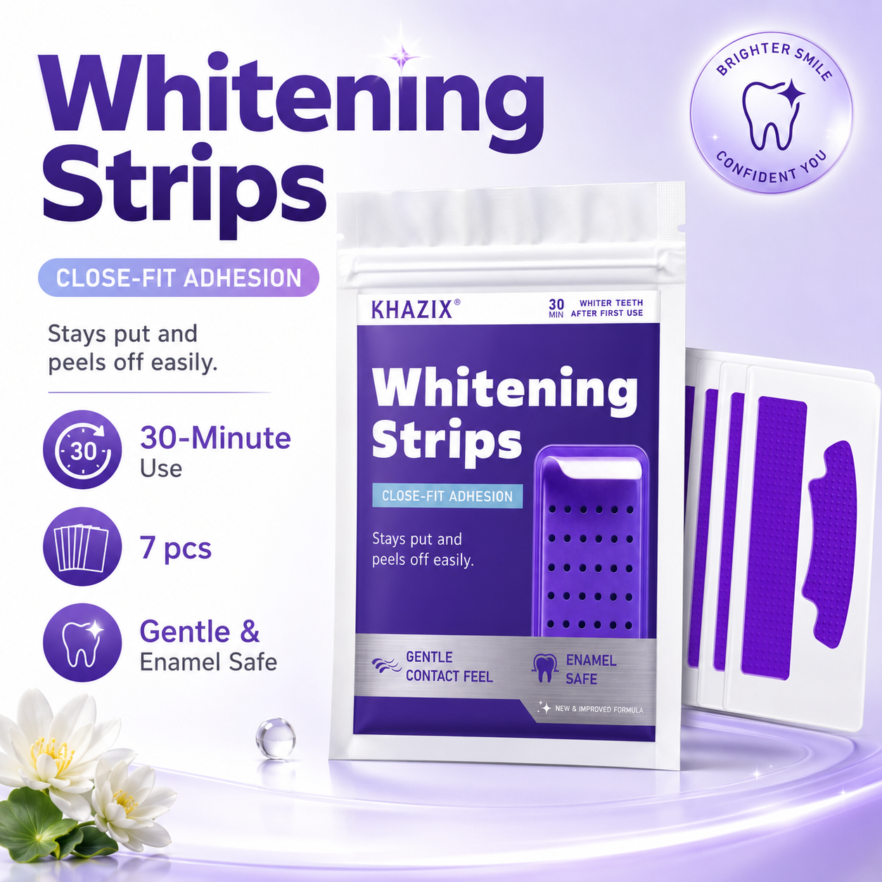 7pairs Teeth Whitening Strips  - Teeth Whitening Routine review and price