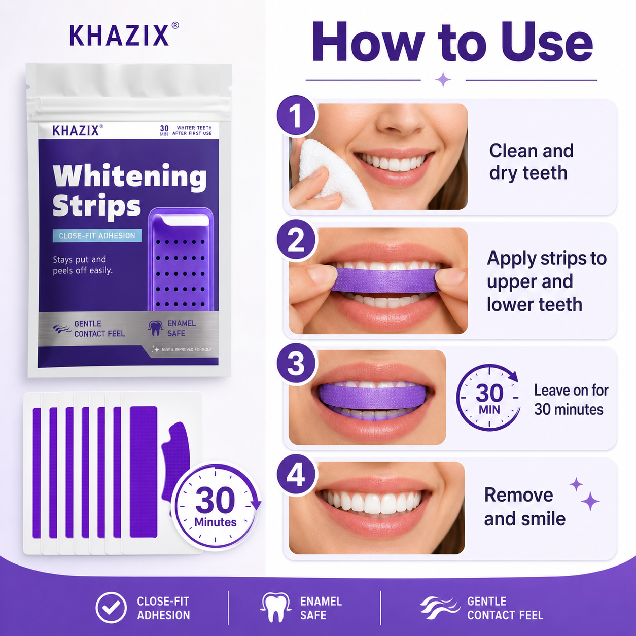 7pairs Teeth Whitening Strips  - Teeth Whitening Routine review and price