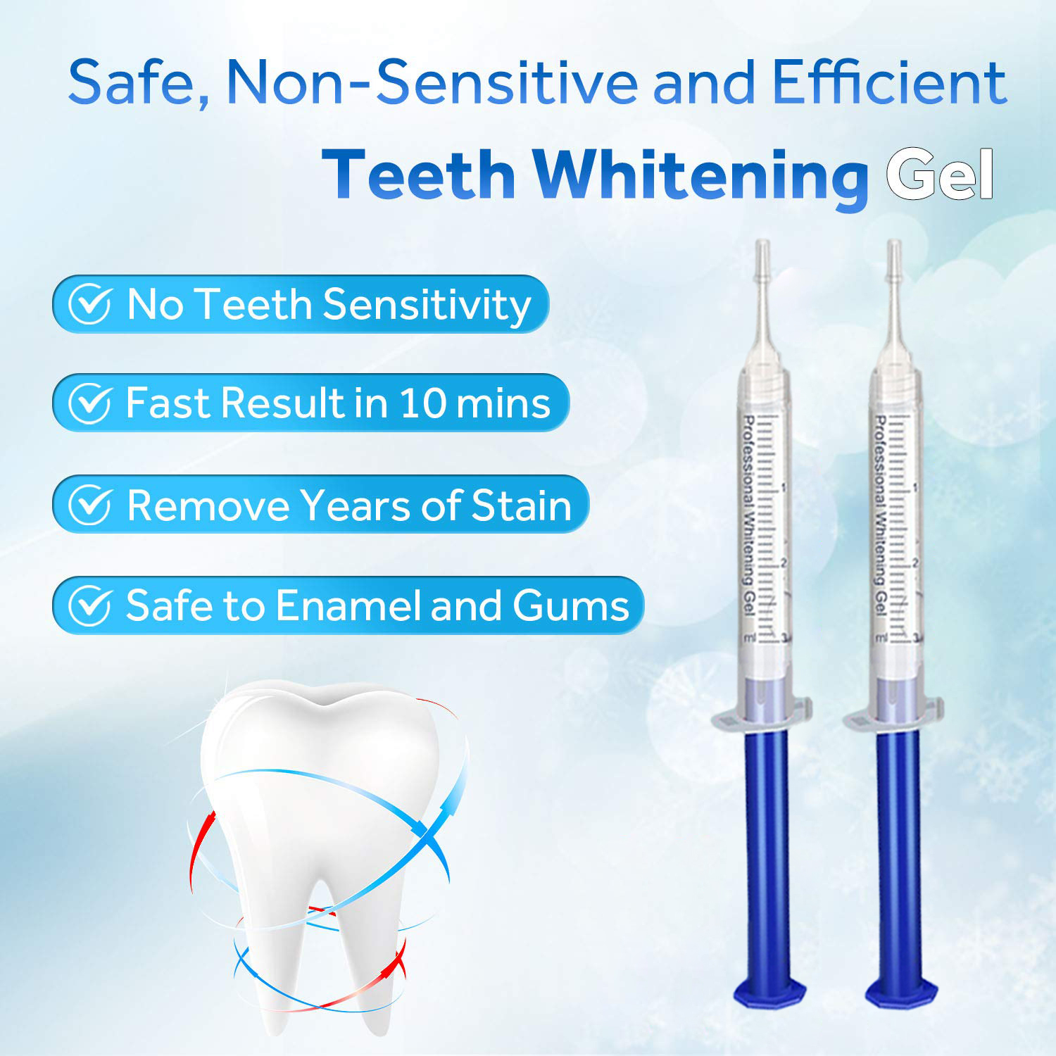 Teeth Whitening Gel Refill Syr - Teeth Whitening Levels review and price