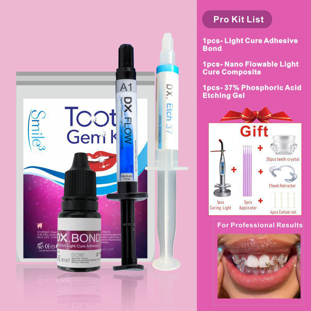HOT Tooth Gem Kit Teeth Decora - Teeth Whitening Kit At Home review and price