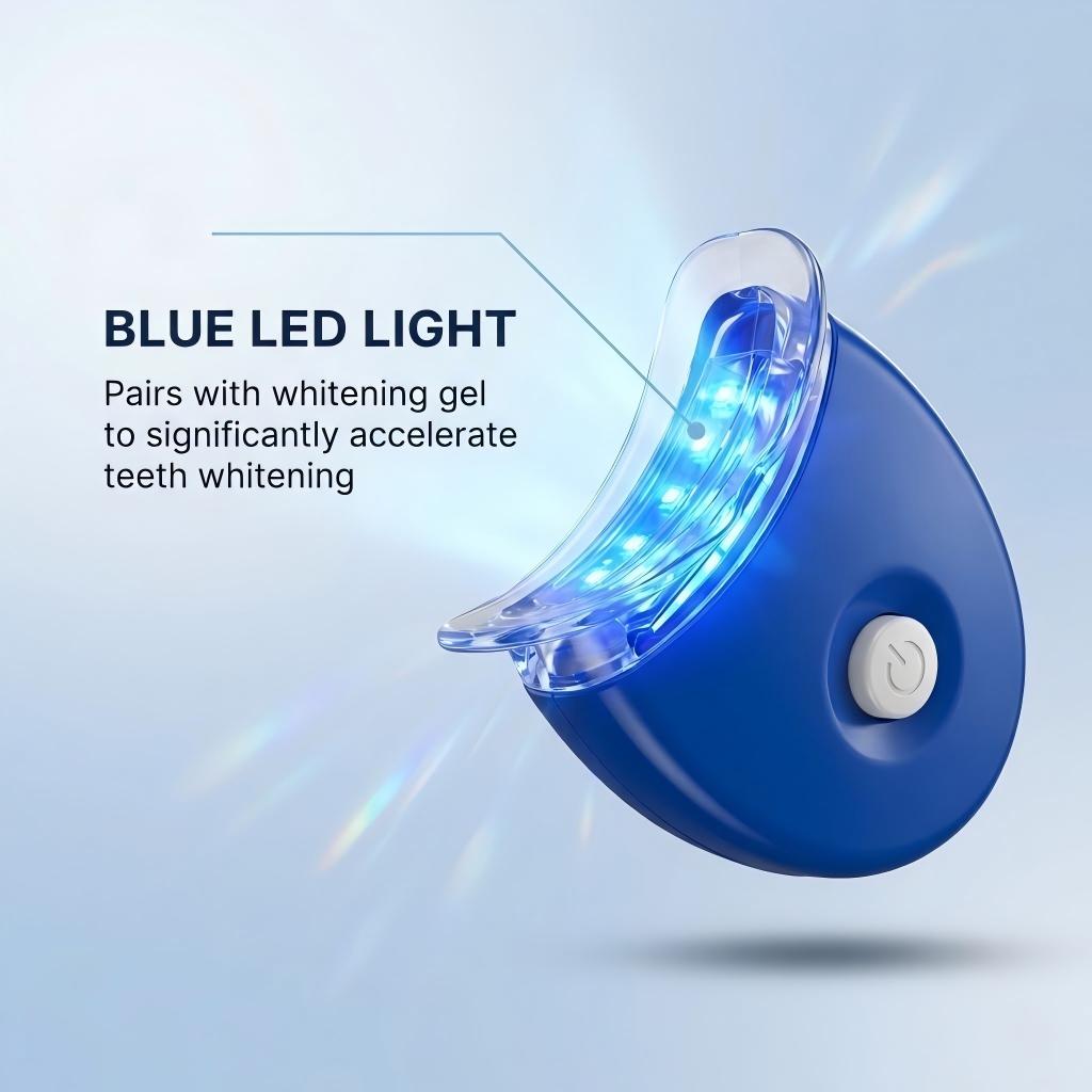 Wireless Cold LED Blue Light T - Teeth Whitening Kit At Home review and price