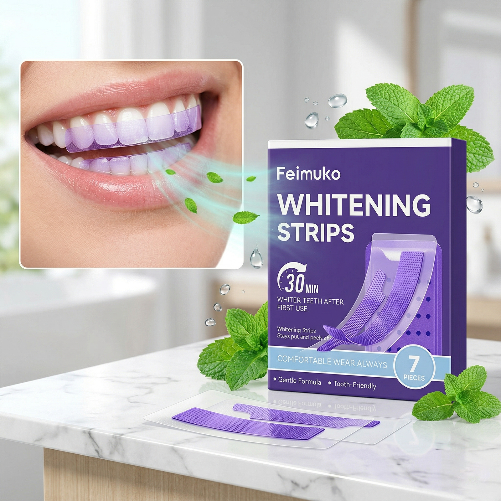 Purple Color Corrector Teeth B - Teeth Whitening Routine review and price