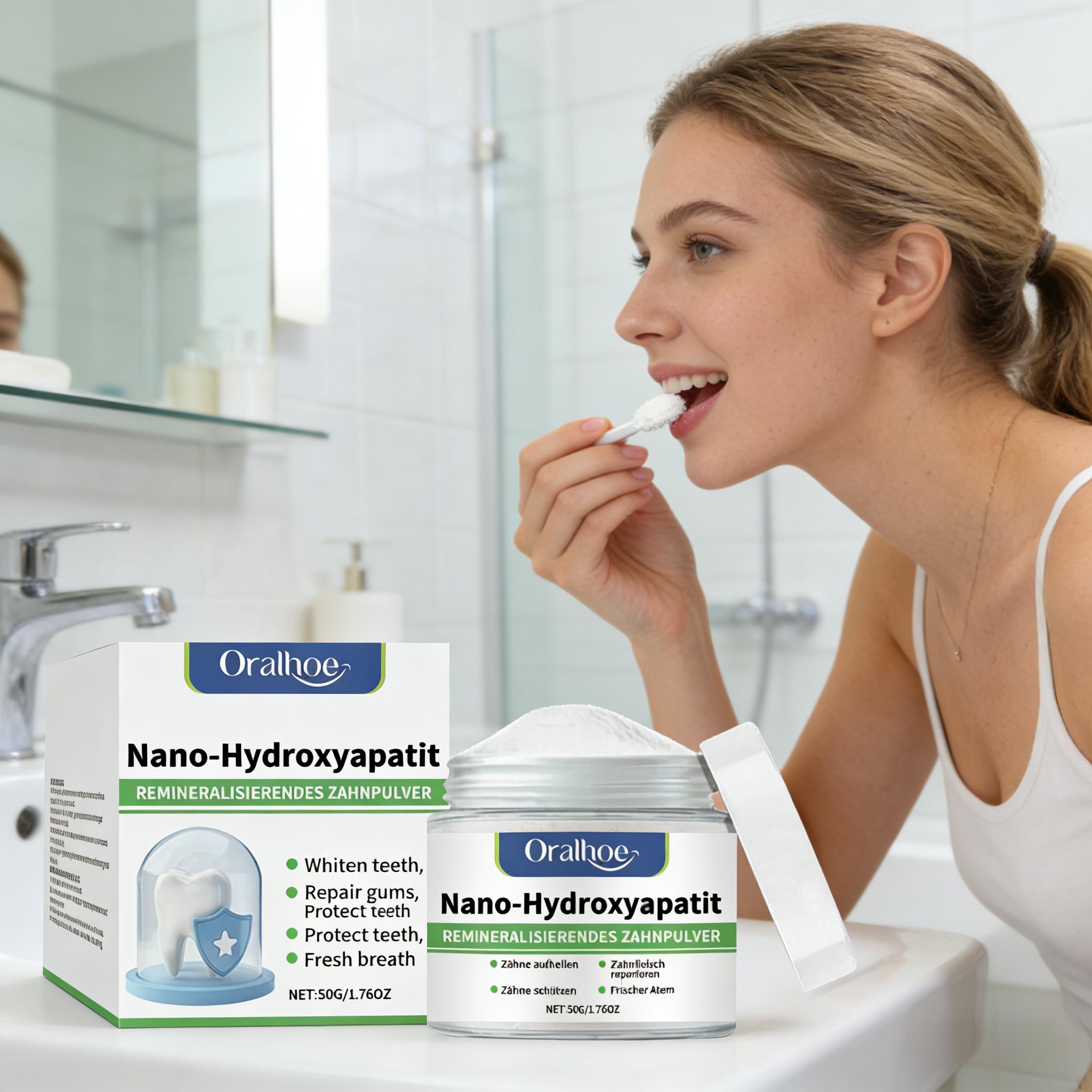 Oralhoe Whitening Tooth Powder - Teeth Whitening Levels review and price