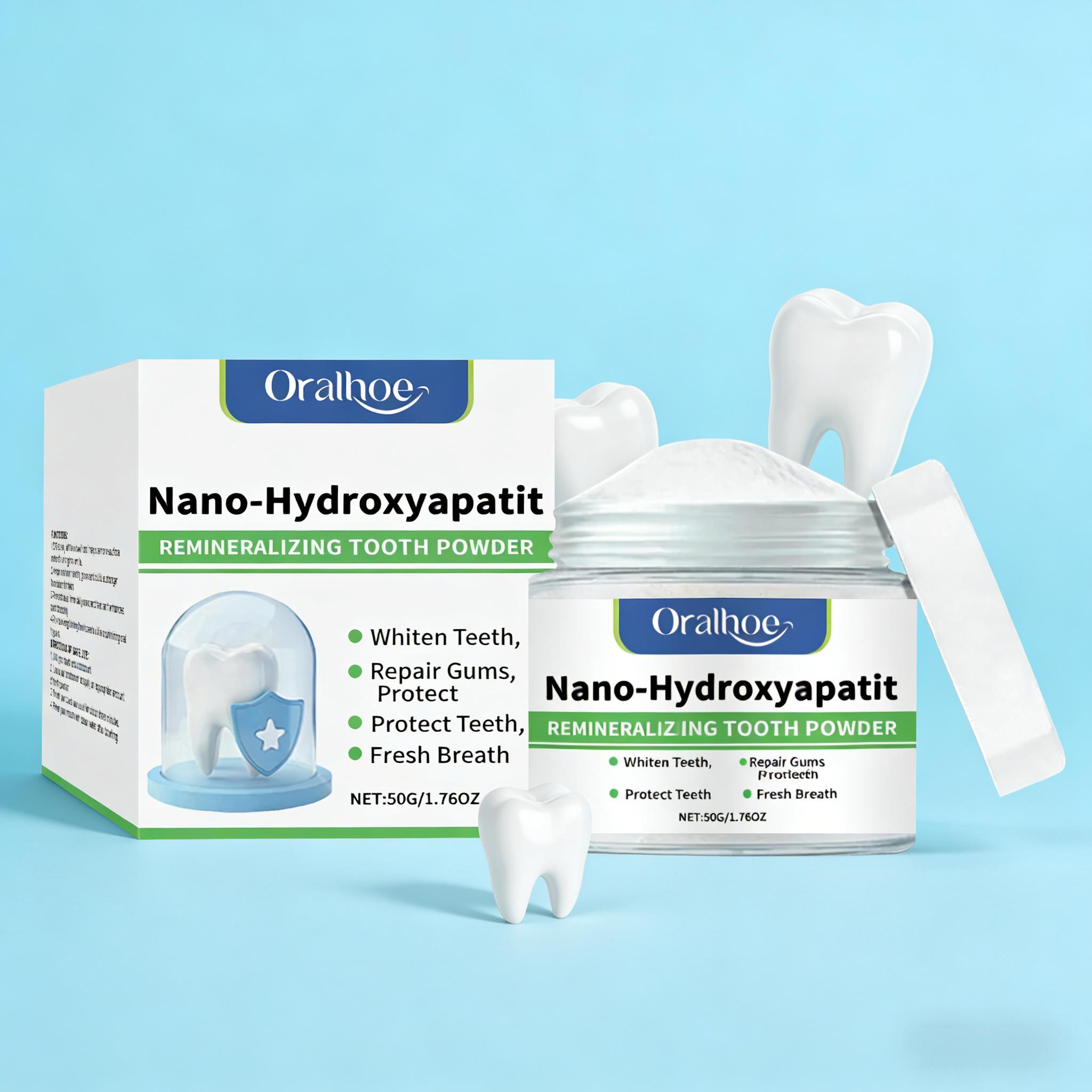 Oralhoe Whitening Tooth Powder - Teeth Whitening Levels review and price
