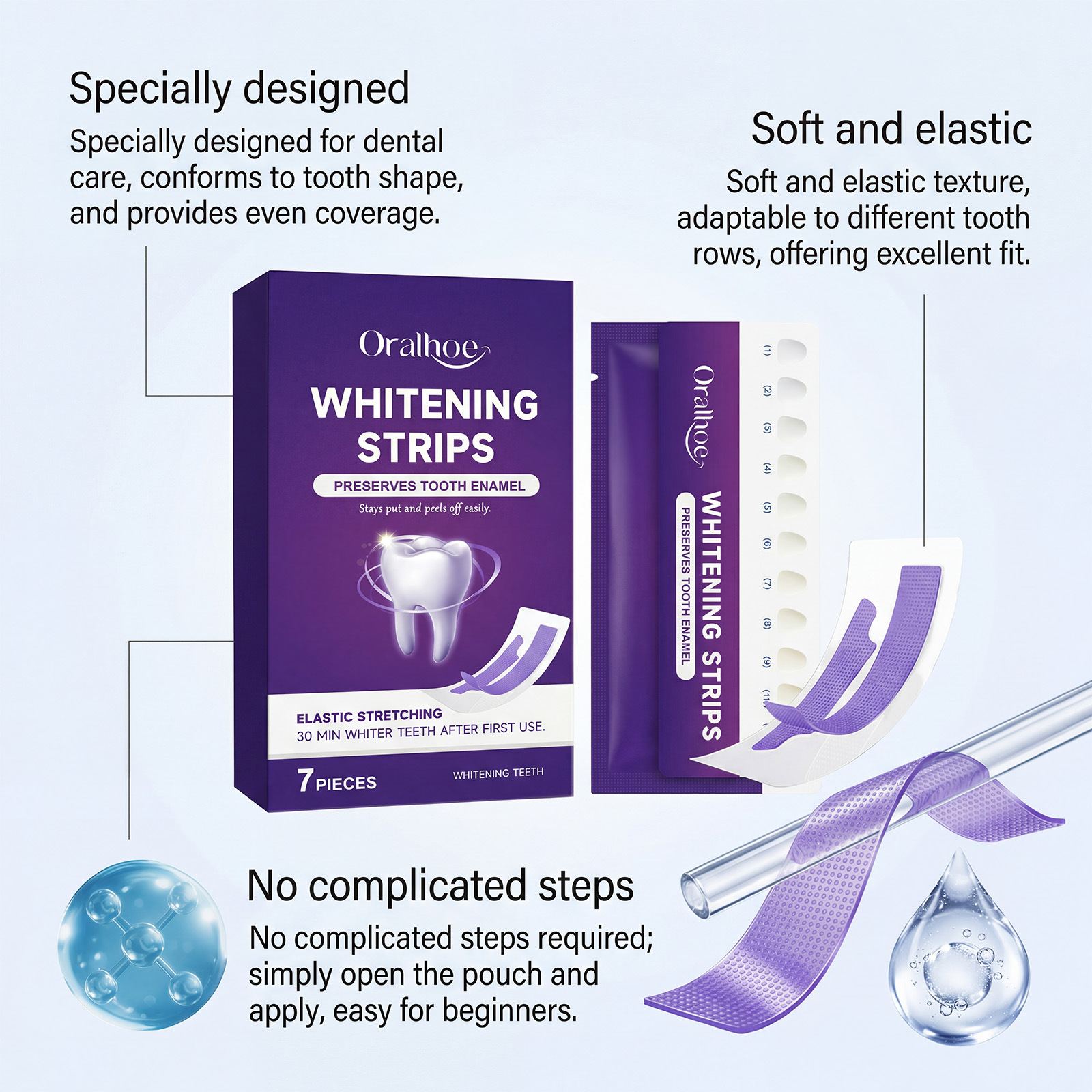 ORALHOE Safe Teeth Whitening S - Teeth Whitening Home Kit review and price