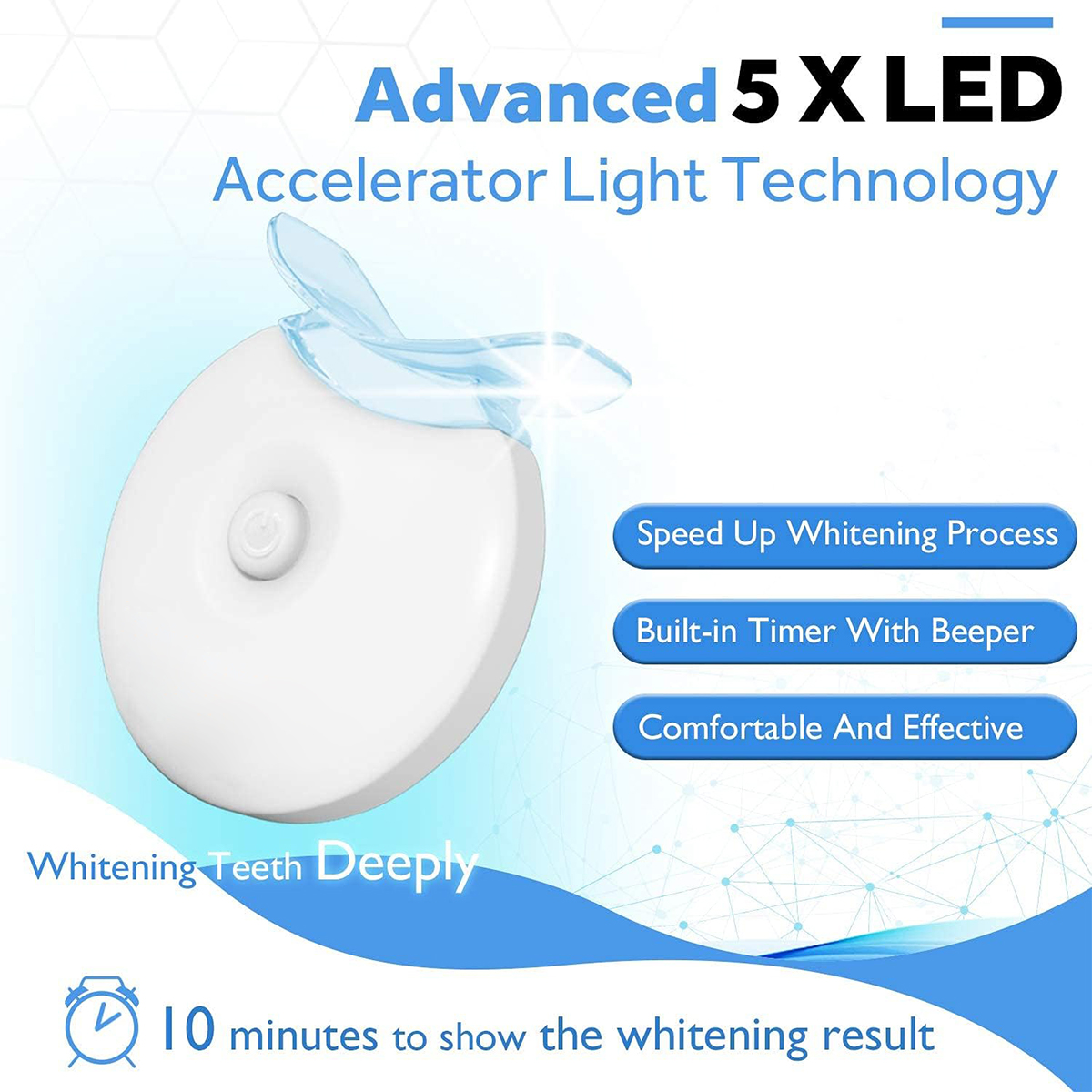Teeth Whitening Kit - 5X LED L - Teeth Whitening Kit At Home review and price