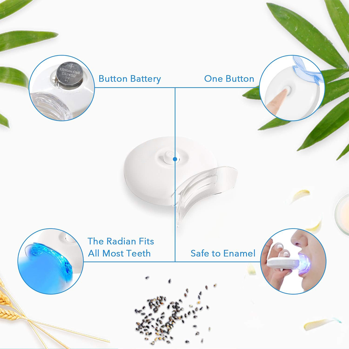 Teeth Whitening Kit - 5X LED L - Teeth Whitening Kit At Home review and price