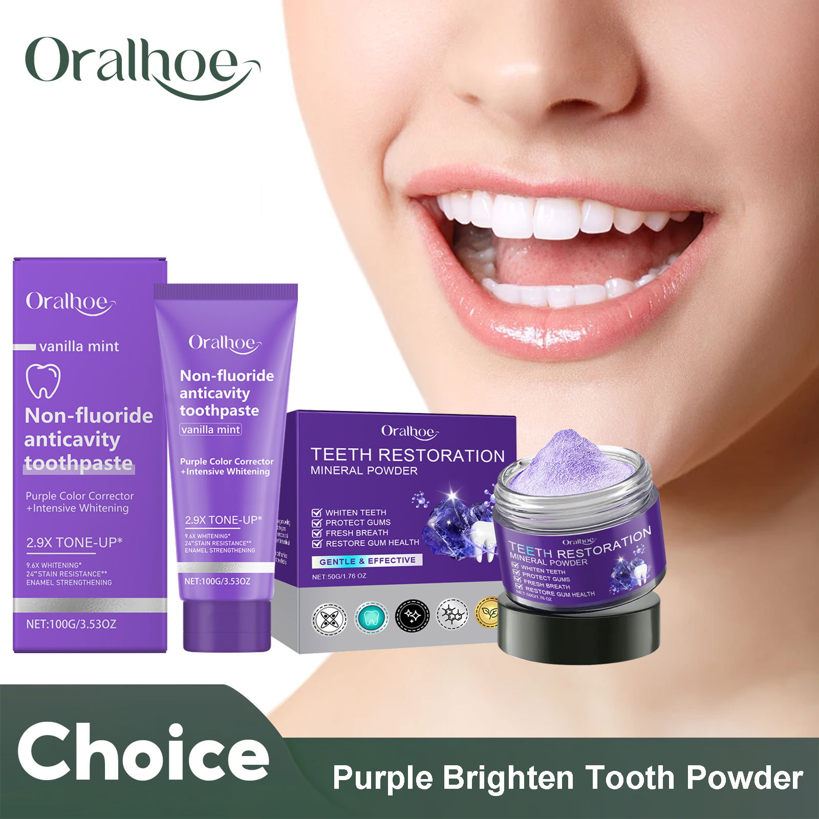 Teeth Restoration Mineral Powd - Teeth Whitening Levels review and price