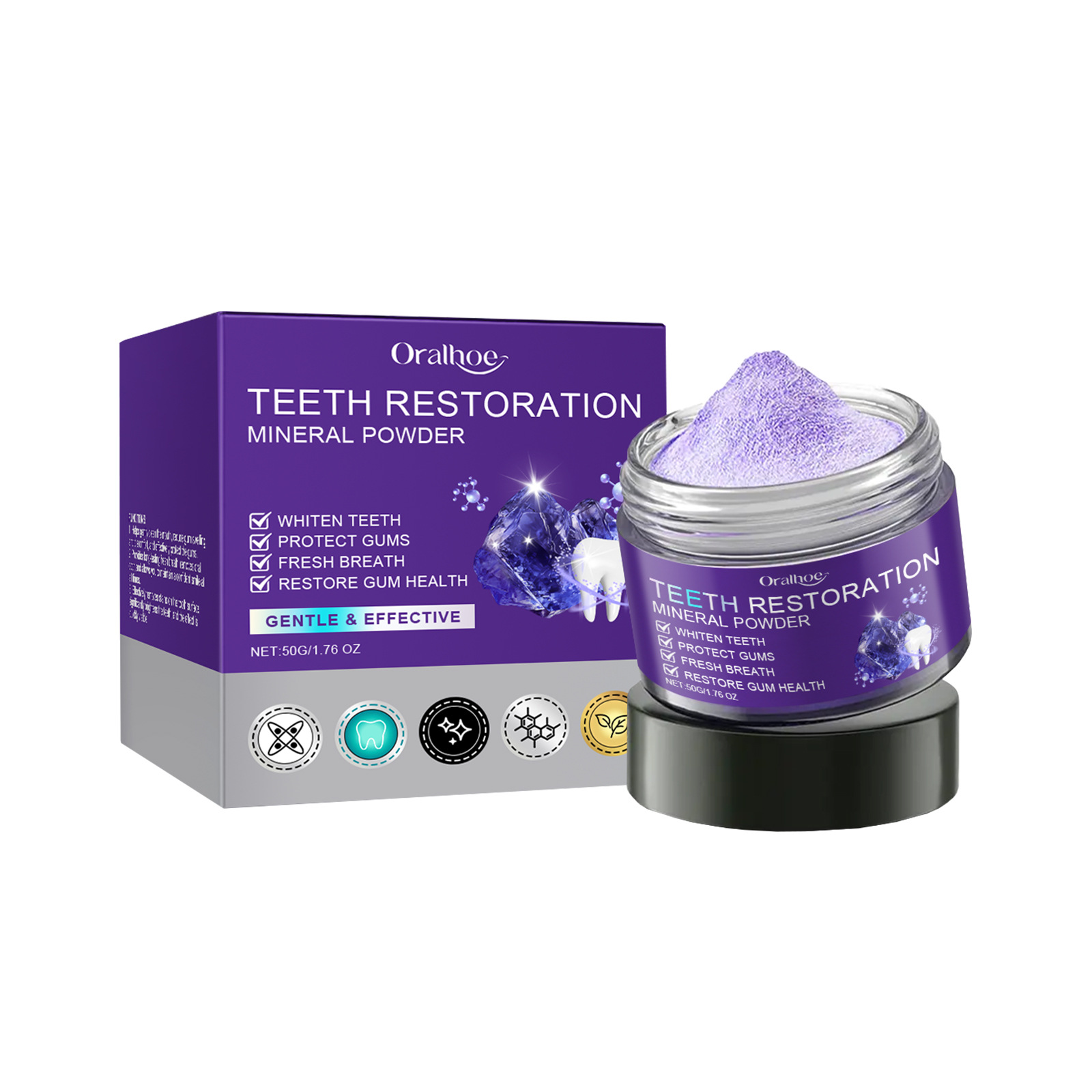 Teeth Restoration Mineral Powd - Teeth Whitening Levels review and price
