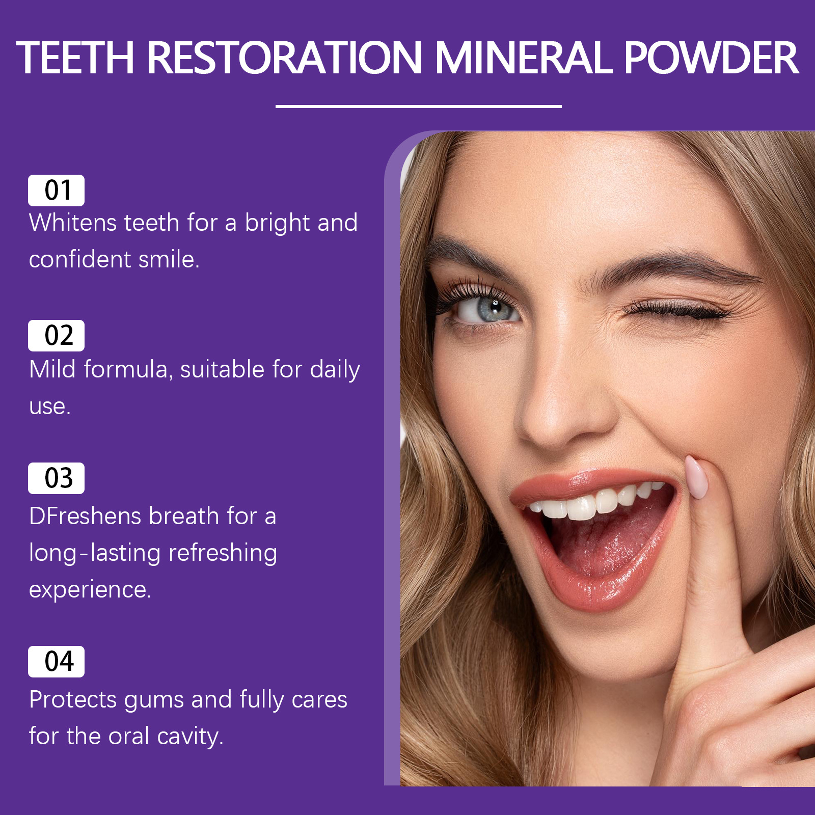 Teeth Restoration Mineral Powd - Teeth Whitening Levels review and price