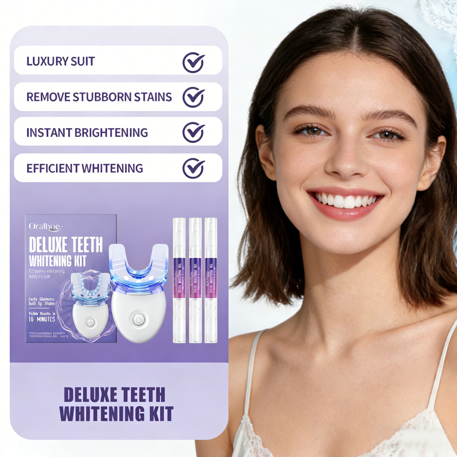 High-Tech Teeth Whitening Gel  - Teeth Whitening Kit At Home review and price