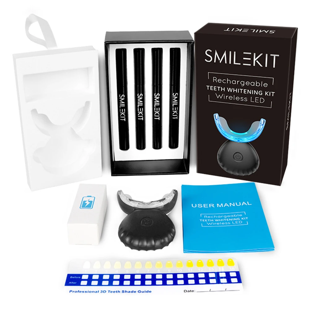 Dental Teeth Whitening Kit Min - Teeth Whitening Levels review and price
