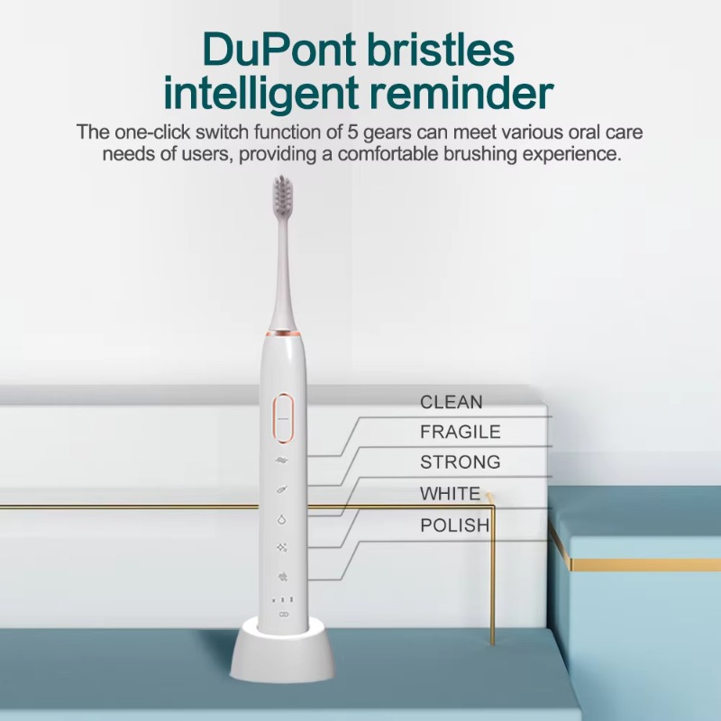 Sonic Electric Toothbrush with - Teeth Whitening From Home review and price