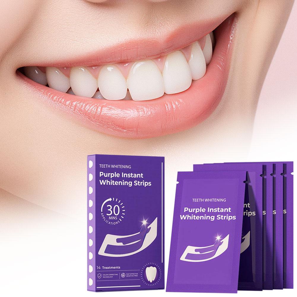 14/28/42PCS V34 Purple Teeth W - Teeth Whitening Kit At Home review and price