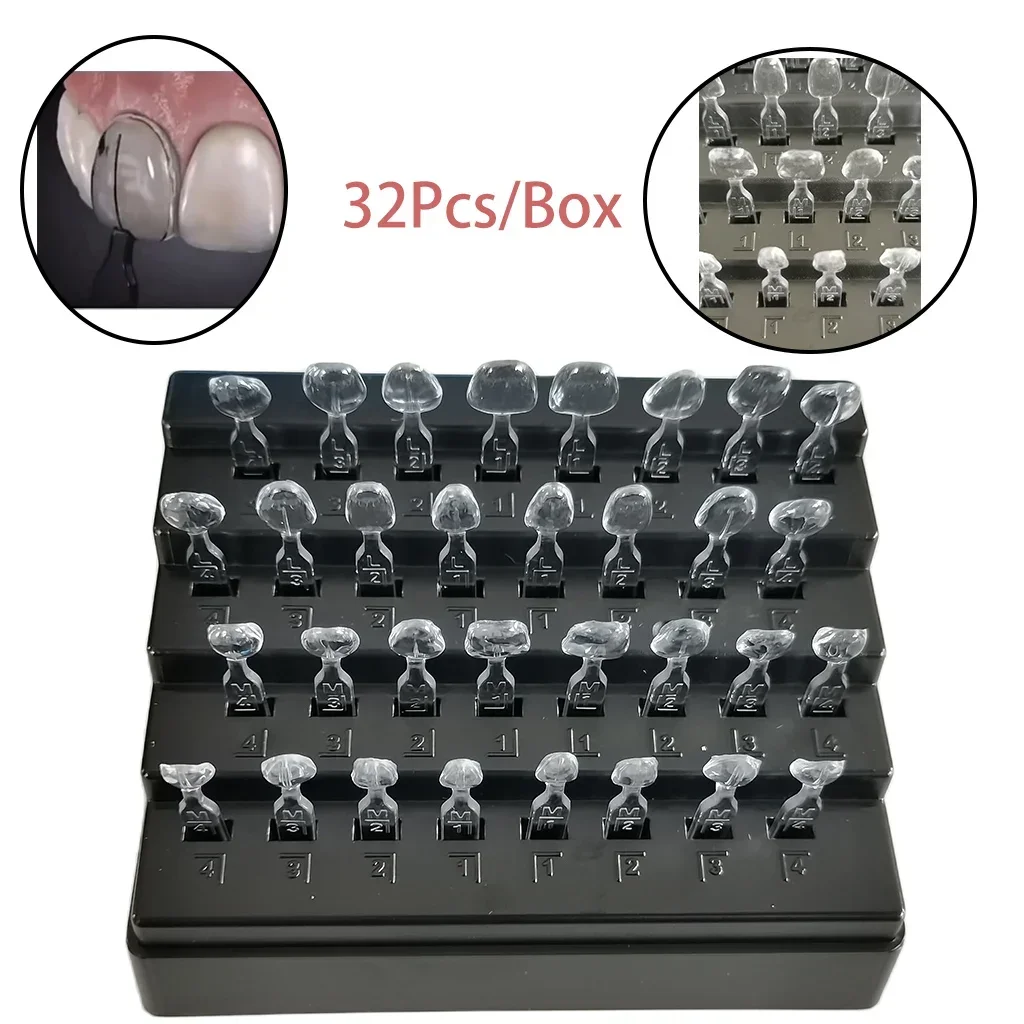 32pcs Dental Veneer Mould Kit  - Teeth Whitening Moulds review and price