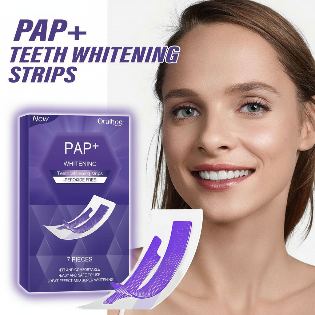 Purple Teeth Whitening Strips  - Teeth Whitening At Home review and price