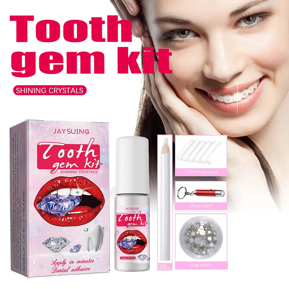 DIY Tooth Gems Kit with Crysta - Teeth Whitening Kit At Home review and price