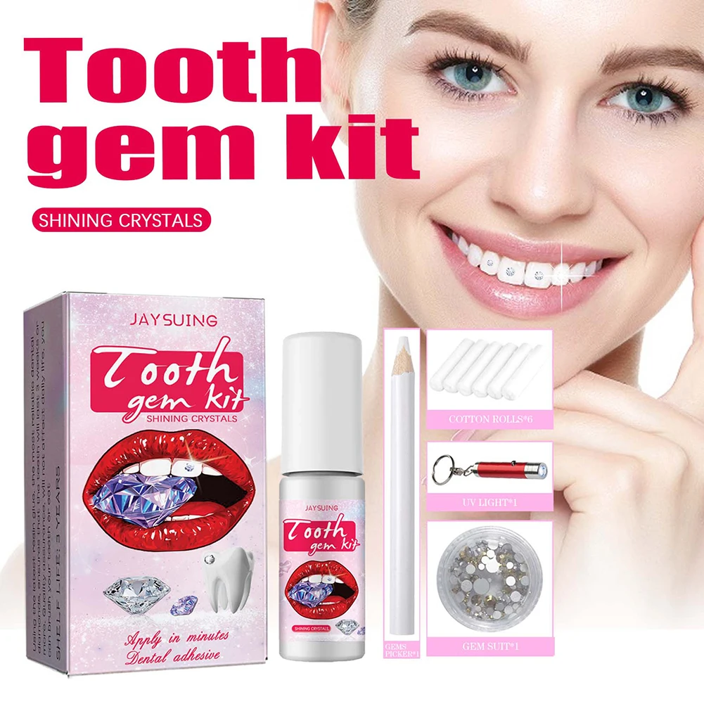 DIY Tooth Gems Kit with Crysta - Teeth Whitening Kit At Home review and price