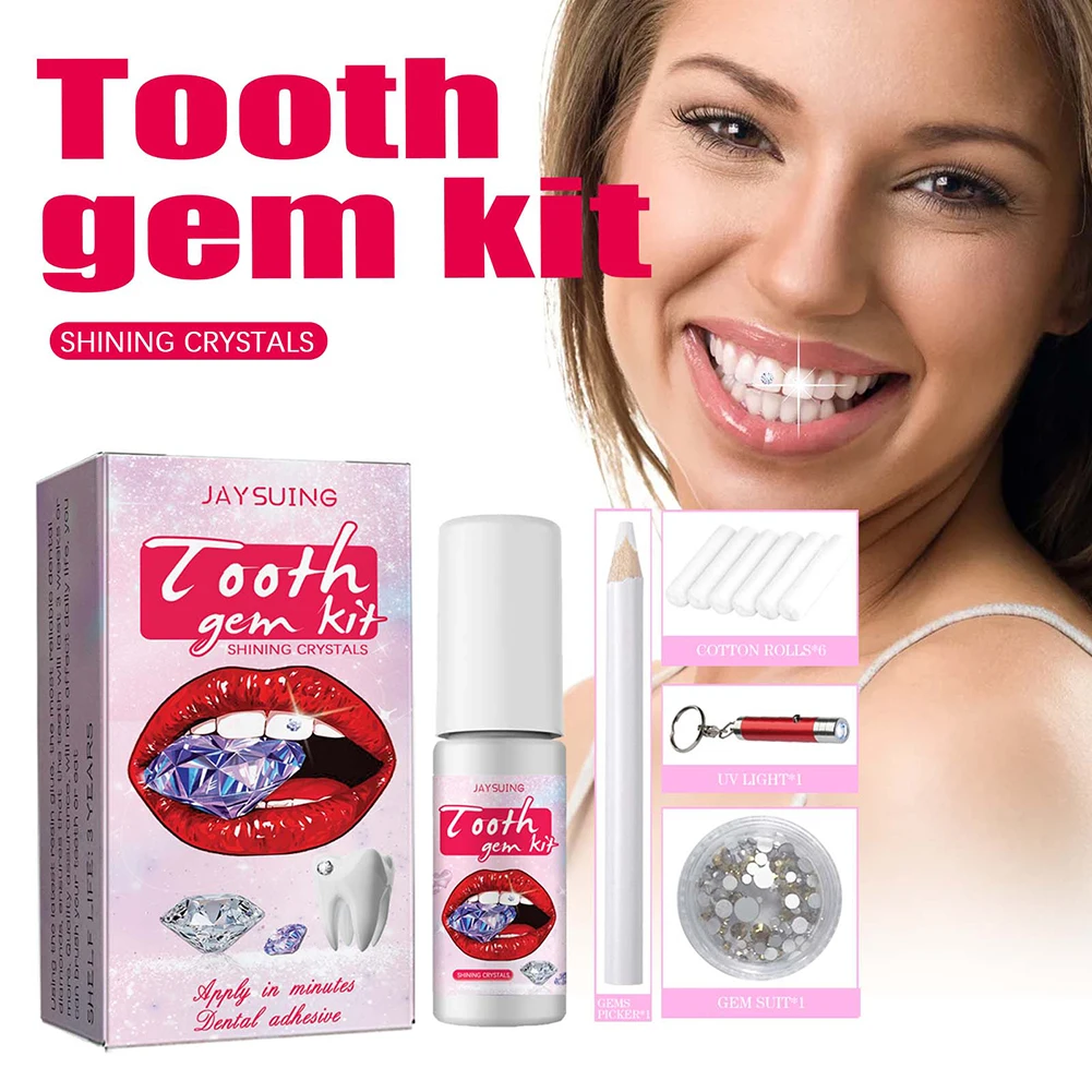 DIY Tooth Gems Kit with Crysta - Teeth Whitening Kit At Home review and price